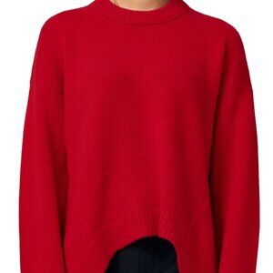 NWT | Lita by Ciara X Revolve Janelle Cashmere Crewneck Oversize Sweater Salsa M